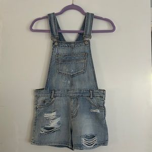 Denim shorts overall XS